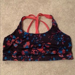 Lululemon sports bra. Size 10. Multicolored.